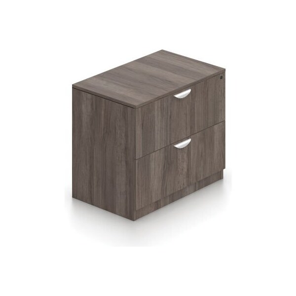 Gec Offices To Go Two Drawer Lateral File in Artisan Gray - Executive Modular Furniture SL3622LF-AGL - main